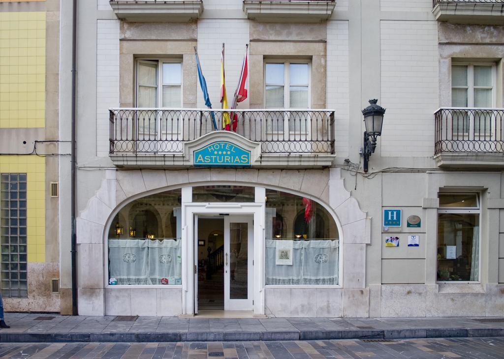 Hotel Asturias Gijón Exterior foto