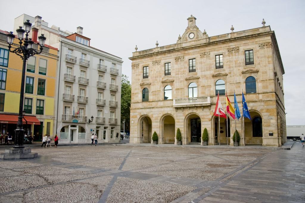 Hotel Asturias Gijón Exterior foto